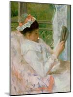 The Reader circa 1878-Mary Cassatt-Mounted Giclee Print