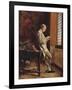 The Reader in White, 1857-Jean-Louis Ernest Meissonier-Framed Giclee Print