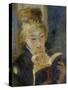 The Reader (La Liseuse), 1874-1876-Pierre-Auguste Renoir-Stretched Canvas