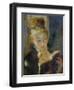 The Reader (La Liseuse), 1874-1876-Pierre-Auguste Renoir-Framed Premium Giclee Print