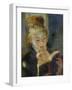 The Reader (La Liseuse), 1874-1876-Pierre-Auguste Renoir-Framed Giclee Print