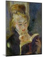 The Reader (La Liseuse), 1874-1876-Pierre-Auguste Renoir-Mounted Giclee Print