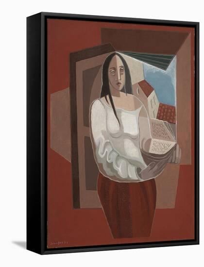 The Reader; La Liseuse, 1926-Juan Gris-Framed Stretched Canvas