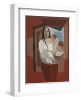 The Reader; La Liseuse, 1926-Juan Gris-Framed Giclee Print