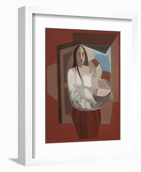 The Reader; La Liseuse, 1926-Juan Gris-Framed Giclee Print