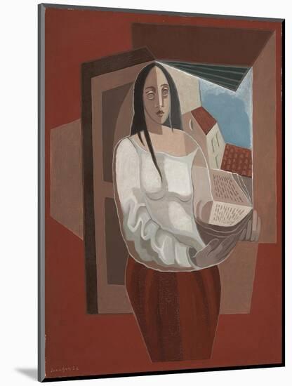 The Reader; La Liseuse, 1926-Juan Gris-Mounted Giclee Print