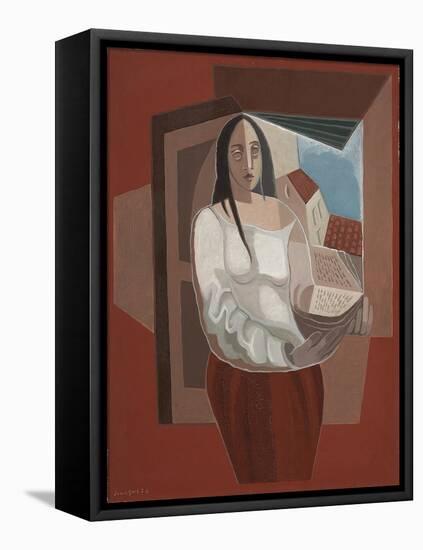 The Reader; La Liseuse, 1926-Juan Gris-Framed Stretched Canvas