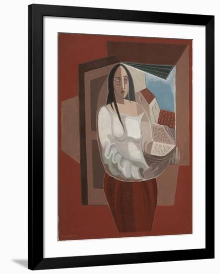 The Reader; La Liseuse, 1926-Juan Gris-Framed Giclee Print