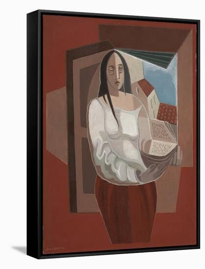 The Reader; La Liseuse, 1926-Juan Gris-Framed Stretched Canvas