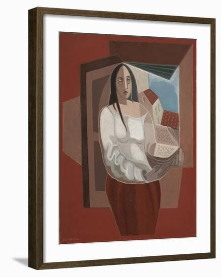 The Reader; La Liseuse, 1926-Juan Gris-Framed Giclee Print