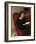 The Reader (Marie Fantin Latour, the Artist's Sister)-Henri Fantin-Latour-Framed Giclee Print