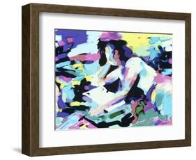 The Reader No.2-Diana Ong-Framed Giclee Print