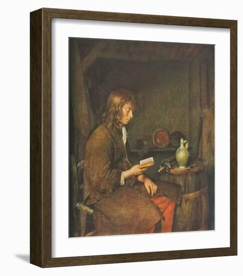 The Reader-Gerard Terborch-Framed Collectable Print