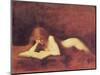 The Reader-Jean-Jacques Henner-Mounted Premium Giclee Print