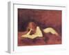 The Reader-Jean-Jacques Henner-Framed Giclee Print