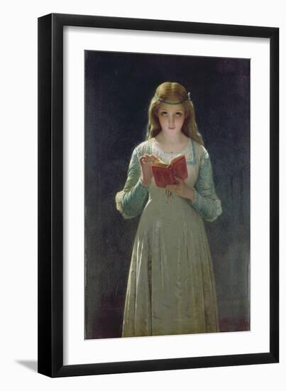 The Reader-Pierre-Auguste Cot-Framed Giclee Print