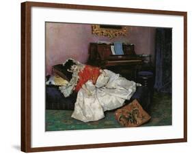 The Reading (Aline Masso)-Raimundo De Madrazo Y Garreta-Framed Giclee Print