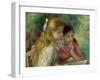 The Reading, c.1890-95-Pierre-Auguste Renoir-Framed Giclee Print
