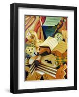 The Reading Corner, 1999-Carolyn Hubbard-Ford-Framed Giclee Print