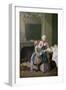 The Reading Lesson, 1740-Louis Aubert-Framed Giclee Print