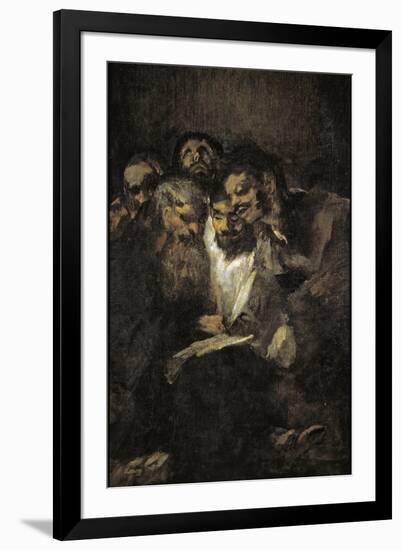 The Reading (Politician)-Francisco de Goya-Framed Giclee Print