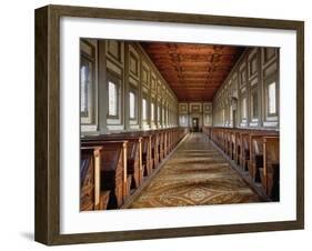 The Reading Room of the Laurentian Library, 1534-Michelangelo Buonarroti-Framed Giclee Print