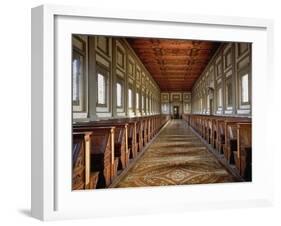 The Reading Room of the Laurentian Library, 1534-Michelangelo Buonarroti-Framed Giclee Print