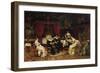 The Reading. Wenceslas Brozik, 1880-Wenzel Von Brozik-Framed Giclee Print