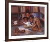 The Reading-Sharon Wilson-Framed Giclee Print