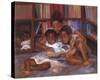 The Reading-Sharon Wilson-Stretched Canvas