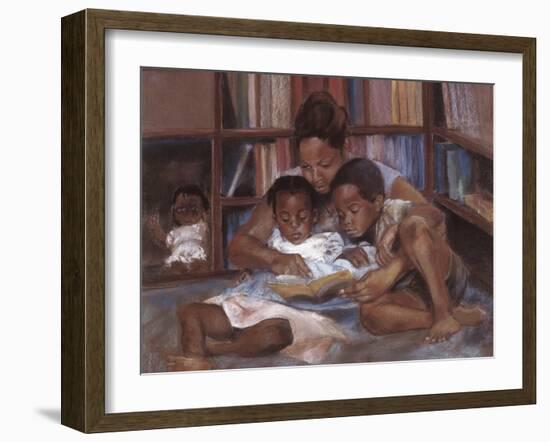 The Reading-S. Wilson-Framed Art Print