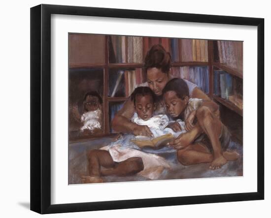 The Reading-S. Wilson-Framed Art Print