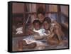 The Reading-S. Wilson-Framed Stretched Canvas