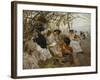 The Reading-Ettore Tito-Framed Giclee Print