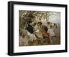 The Reading-Ettore Tito-Framed Giclee Print