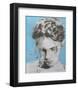 The Real Blue-János Huszti-Framed Art Print