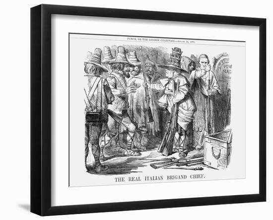 The Real Italian Brigand Chief, 1861-null-Framed Giclee Print