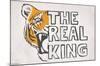 The Real King - Tiger-Trends International-Mounted Poster