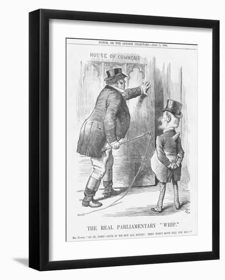 The Real Parliamentary Whip, 1884-Joseph Swain-Framed Giclee Print