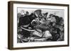 The Real Trouble Will Come Wit the "Wake", New York-null-Framed Giclee Print