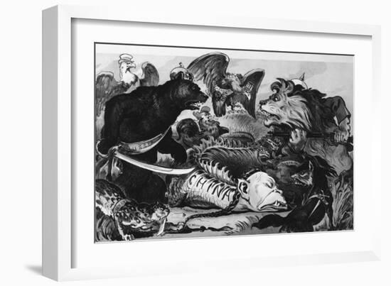 The Real Trouble Will Come Wit the "Wake", New York-null-Framed Giclee Print