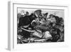 The Real Trouble Will Come Wit the "Wake", New York-null-Framed Giclee Print