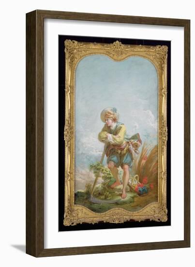 The Reaper, 1754/55-Jean-Honoré Fragonard-Framed Giclee Print