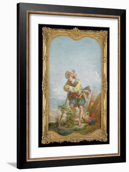 The Reaper, 1754/55-Jean-Honoré Fragonard-Framed Giclee Print