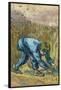 The Reaper (after Millet). Date: September 1889, Saint-Rémy-de-Provence. Dimensions: 44 cm x 33 ...-VINCENT VAN GOGH-Framed Poster