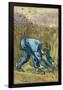 The Reaper (after Millet). Date: September 1889, Saint-Rémy-de-Provence. Dimensions: 44 cm x 33 ...-VINCENT VAN GOGH-Framed Poster