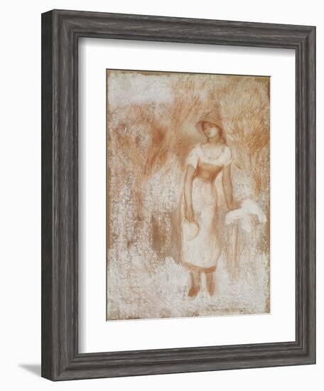 The Reaper, C.1890-Pierre-Auguste Renoir-Framed Giclee Print