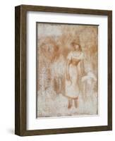 The Reaper, C.1890-Pierre-Auguste Renoir-Framed Giclee Print