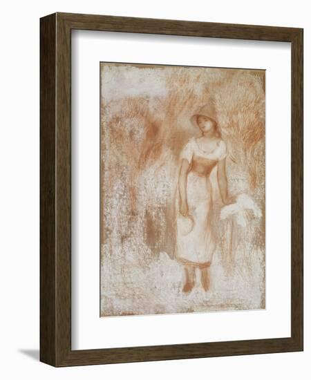 The Reaper, C.1890-Pierre-Auguste Renoir-Framed Giclee Print