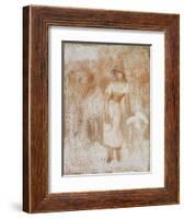 The Reaper, C.1890-Pierre-Auguste Renoir-Framed Giclee Print